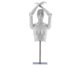 Flexibel dam byst (80 cm) ledad